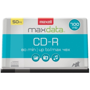  700MB 80-Minute CD-Rs (50-ct Spindle)