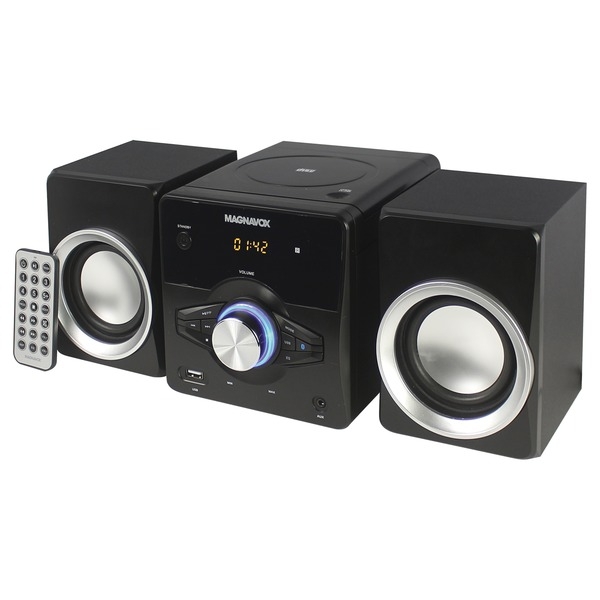  3-Piece CD Shelf System Digital PLL FM Stereo Radio with Bluetooth