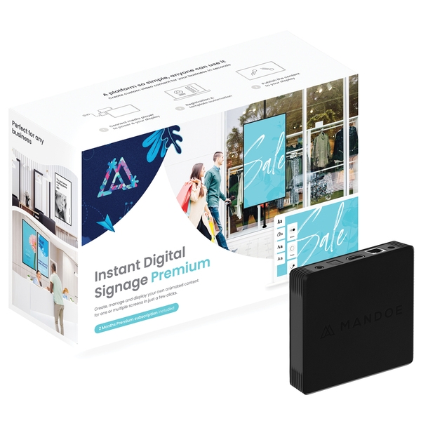  DIY Premium Instant Digital Signage Media Player