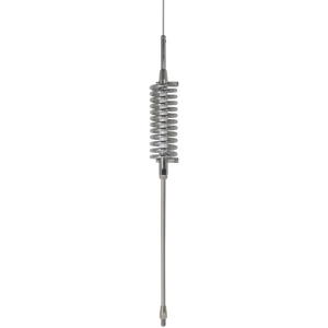 10,000-Watt High-Performance 25 MHz to 30 MHz Broad-Band Round-Coil Trucker CB Antenna, 68 Inches Tall