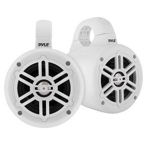  4-Inch 300-Watt-Max Waterproof Marine Wakeboard Tower Speakers
